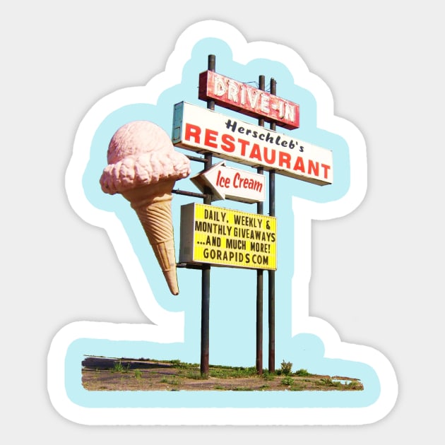 Herschleb's Ice Cream Sticker by cheese_merchant